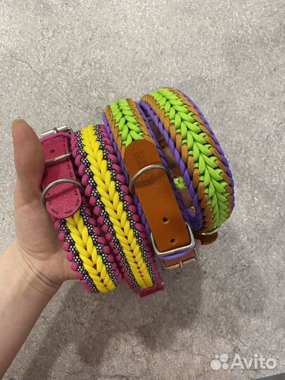 Ошейники ручной работы для собак