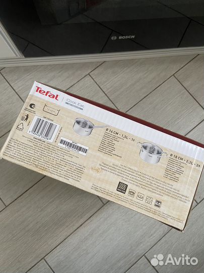 Набор кострюль Tefal 4 пр.новый