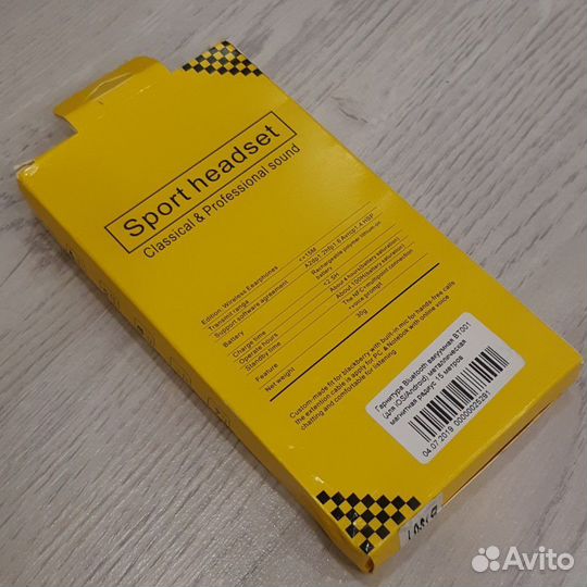 Наушники беспроводные bluetooth вставные