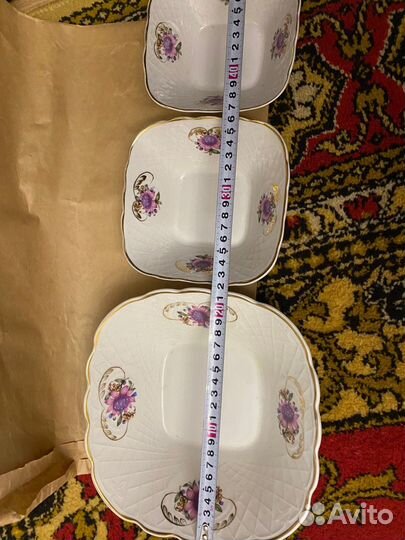 Набор салатников фарфор