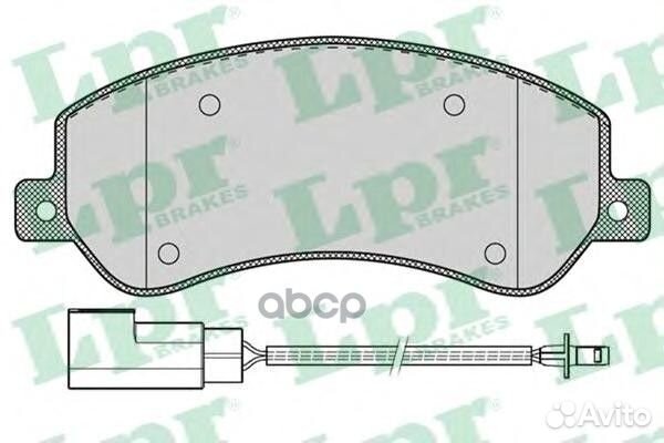 Колодки тормозные ford transit 330/350 06/VW A