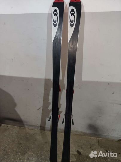 Горные лыжи Sаlomon и ботинки Rossignol