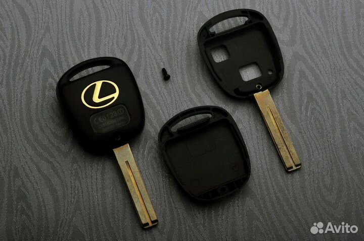 Корпус ключа Lexus под 2 кнопки Лезвие TOY48 2 шт