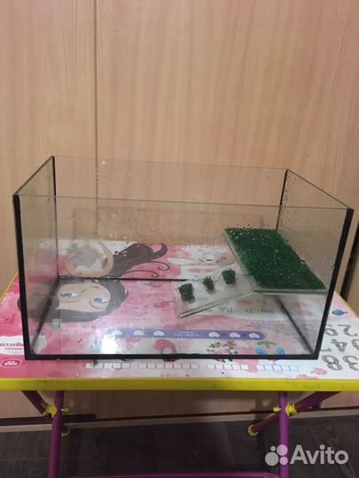 Террариум для красноухой черепахи