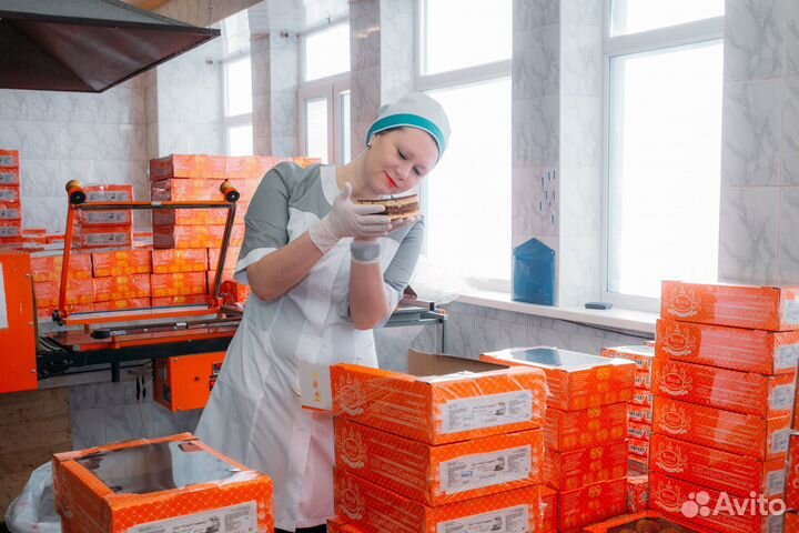 Мойщица-уборщица в кондитерский цех. Ежедневная оп