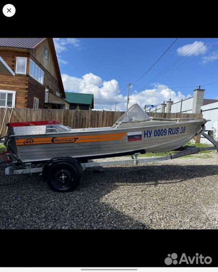 Водомет на базе Вельбот 46