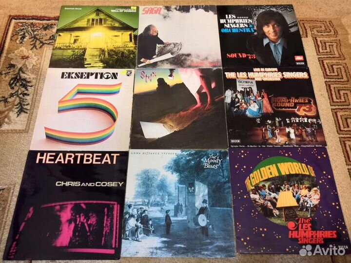 Пластинки винил - фирма