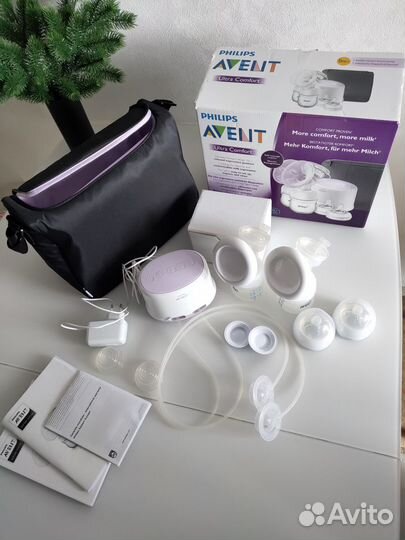Двойной электронный молокоотсос Philips Avent