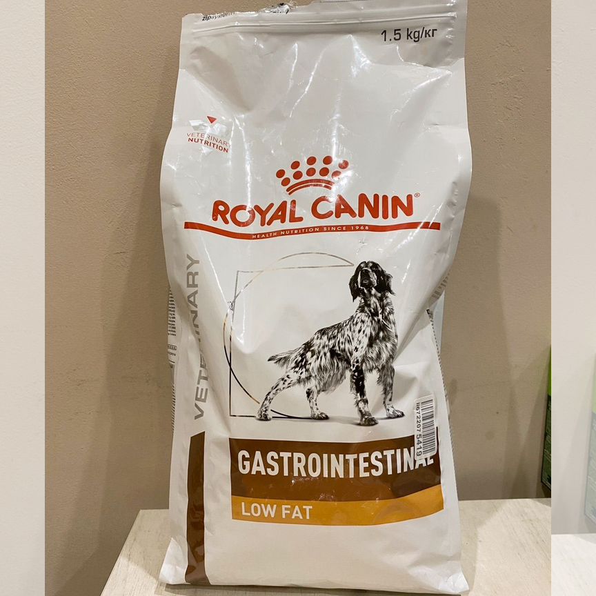 Корм для собак royal canin gastrointestinal 1,5 кг