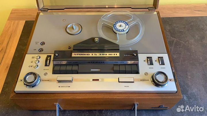 Катушечный магнитофон grundig TS 340