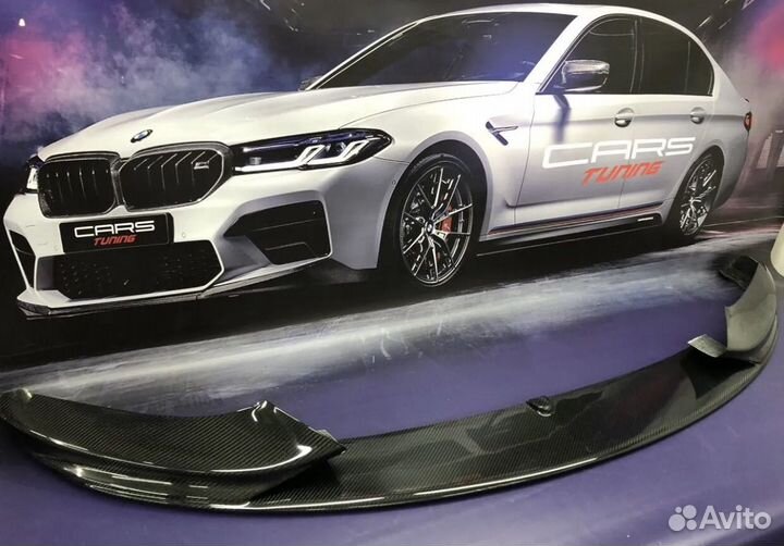 Сплиттер для BMW F33 M Perfomance карбон