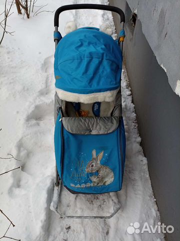 Детские санки коляска