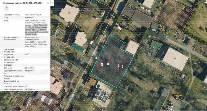 Участок 12,6 сот. (ИЖС)