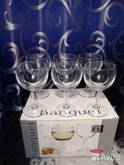 Набор бокалов и рюмок (новые)