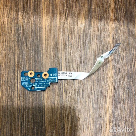 Шлейф/Плата кнопки включения packard bell