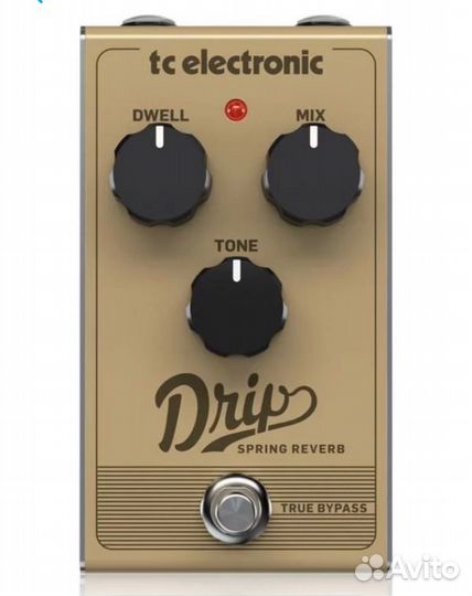 Педаль TC Electronic Drip Spring Reverb (Новый)