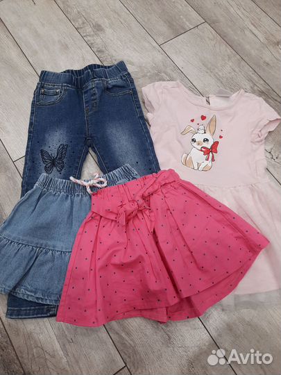 Вещи на девочку рост 92-104
