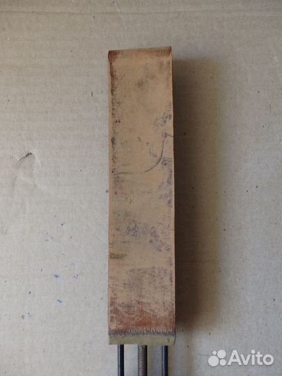 Ремень кожаный б/у для правки опасных бритв. СССР