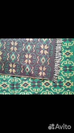 Винтажный безворсовый ковер