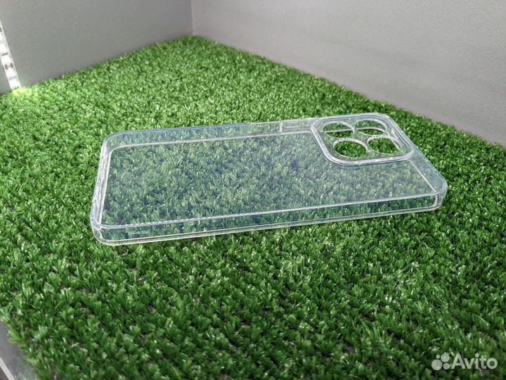 Чехол Honor X8A силиконовый прозрачный