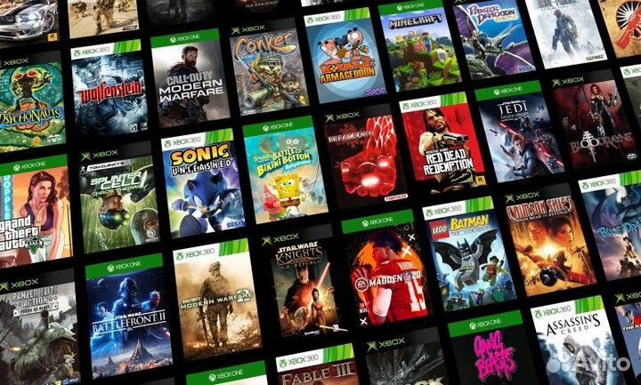 Xbox ONE X + 300 игр 4к1tb(Коробка)