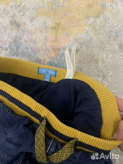 Джинсы теплые