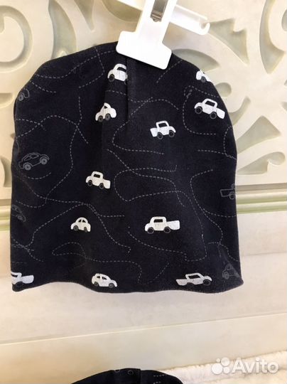 Шапка и снуд для мальчика размер 2-8 лет