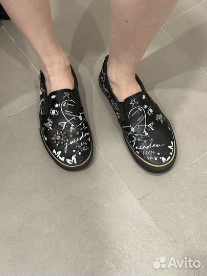 Черный лоферы paolo conte