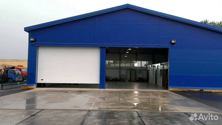 Быстровозводимые ангары из сэндвич панелей