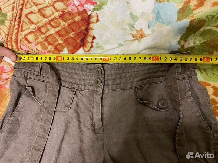 Льняные женские вещи лен костюм 42 44