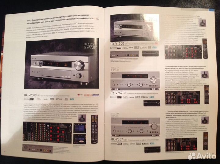 Аудио-видео каталог Yamaha