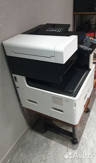 Мфу лазерный А3/А4 Kyocera M4125idn.Пробег 2 тысяч