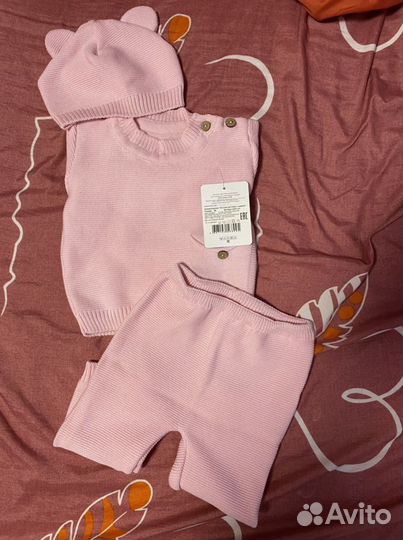 Костюм вязаный детский