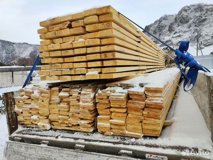 Пиломатериалы доска/ полубрус сосна