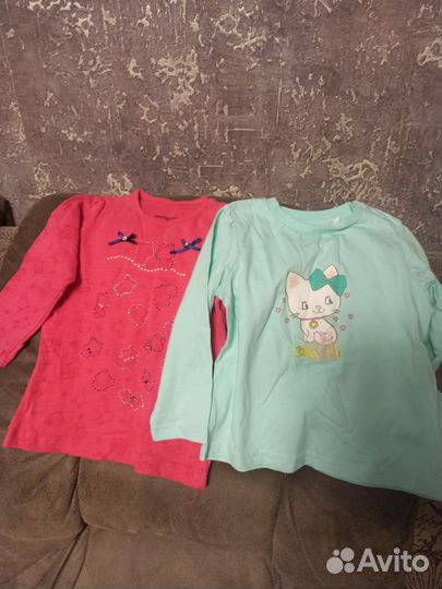 Детские вещи пакетом для девочки 80-86