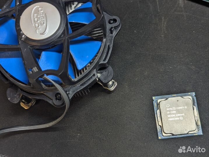 Продам i5-7400 lga 1151 с кулером в придачу