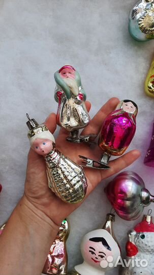 Елочные игрушки СССР