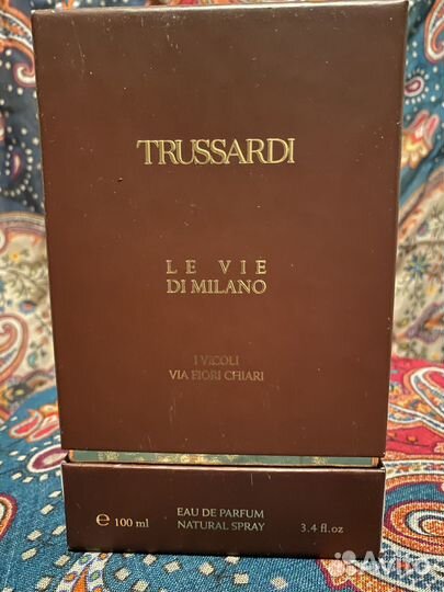 Парфюмерная вода Trussardi
