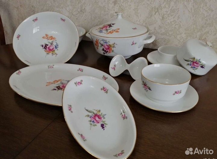 Сервиз столовый Чехословакия оригинал