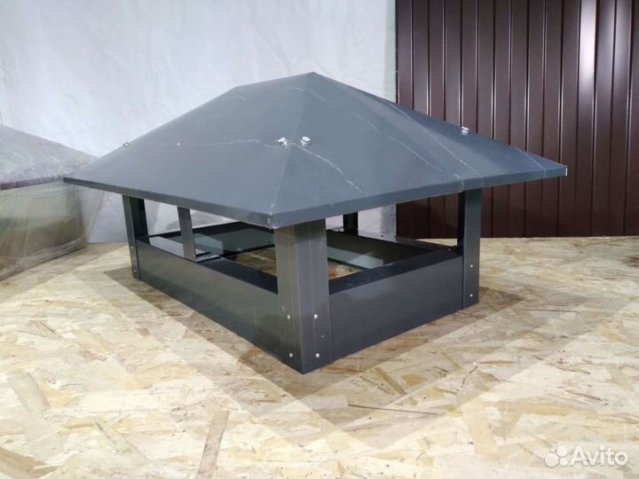 Изготовление дымников(флюгарков) колпаков на забор