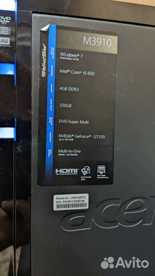 Компьютер Acer