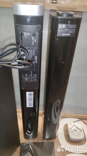 Саундбар 2.1 на 410Вт и колонки 2.0 на 40Вт