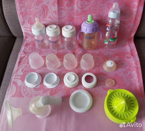 Бутылочки, молокоотсос