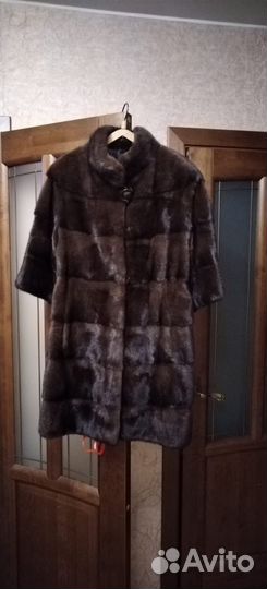 Шуба норковая поперечка 46 48