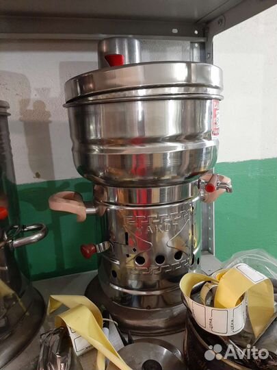 Самовар дровяной угольный 4 л