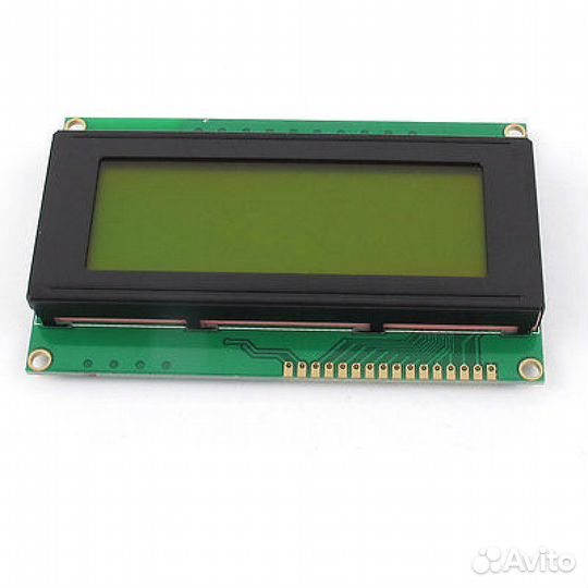 Символьный дисплей 2004 Зелёный