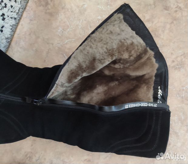 Сапоги женские зимние 37 размер бу