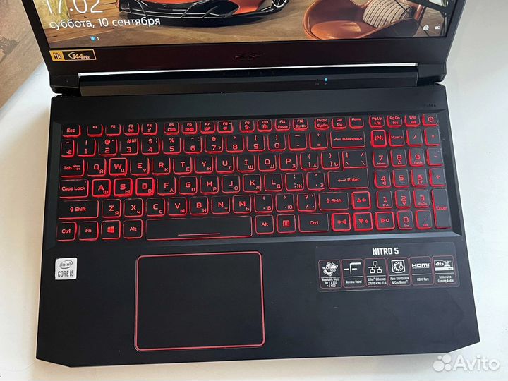 Игровой Acer Nitro 5, 144Гц, Core i5, RTX 3050 4Gb