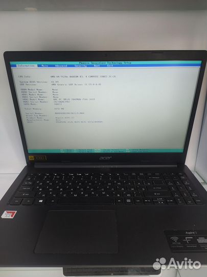 Ноутбук Acer Aspire 3 A315-22-4147