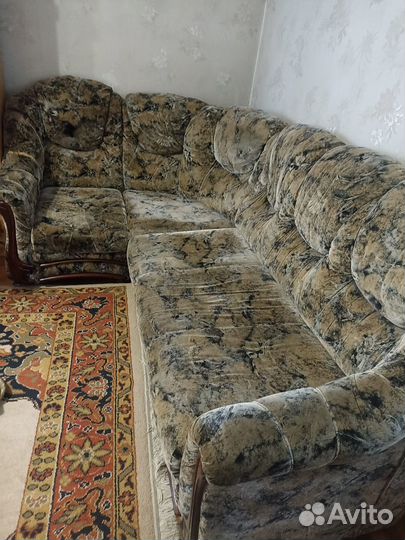 Угловой диван бу